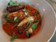 Stuffed calamari in red-pepper brodo from the short-lived